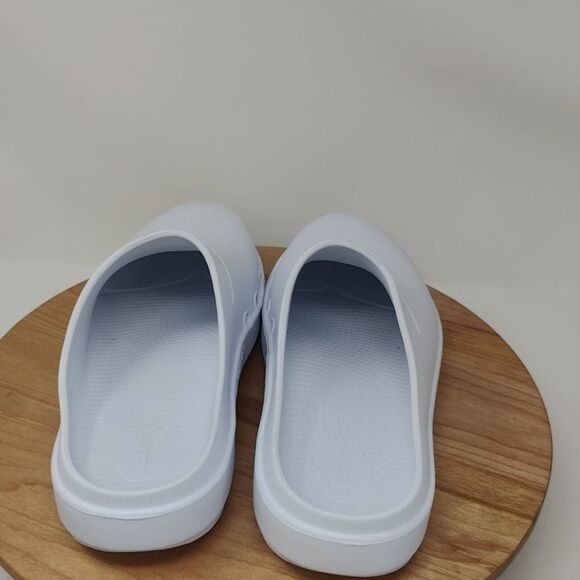 Oofos Oocloog Clogs Recovery Shoes- Mens- Size 10-White-Slip On-Comfort-Sandals - Picture 4 of 12